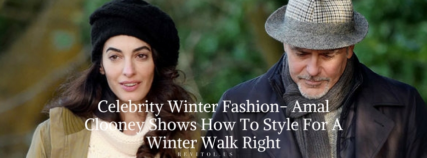 Amal Clooney winter fashion